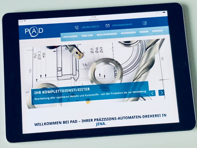 neue Website